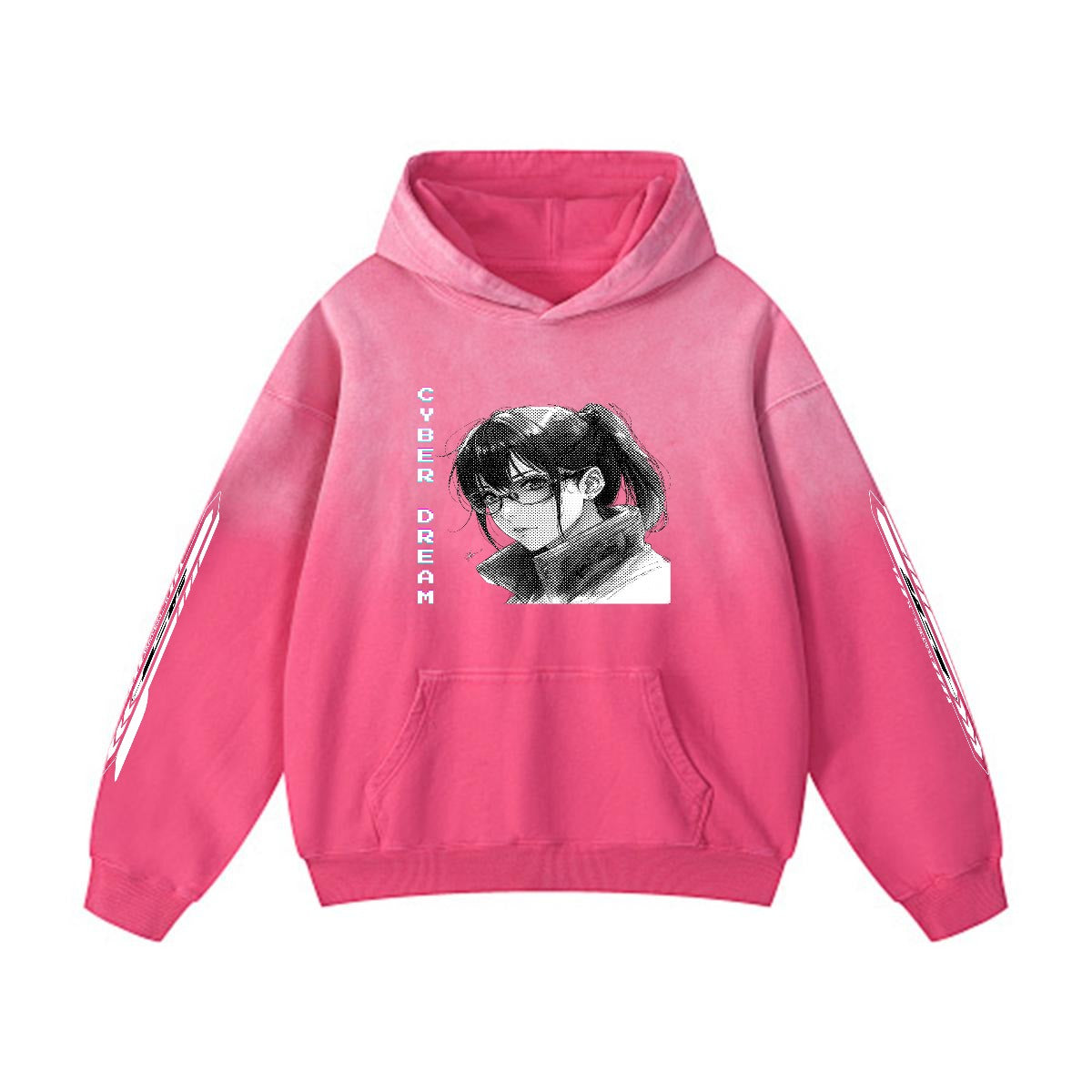 Cyberpunkowa Bluza Anime Cyber Dream| 420gsm Cotton Anime Cyberpunk Style