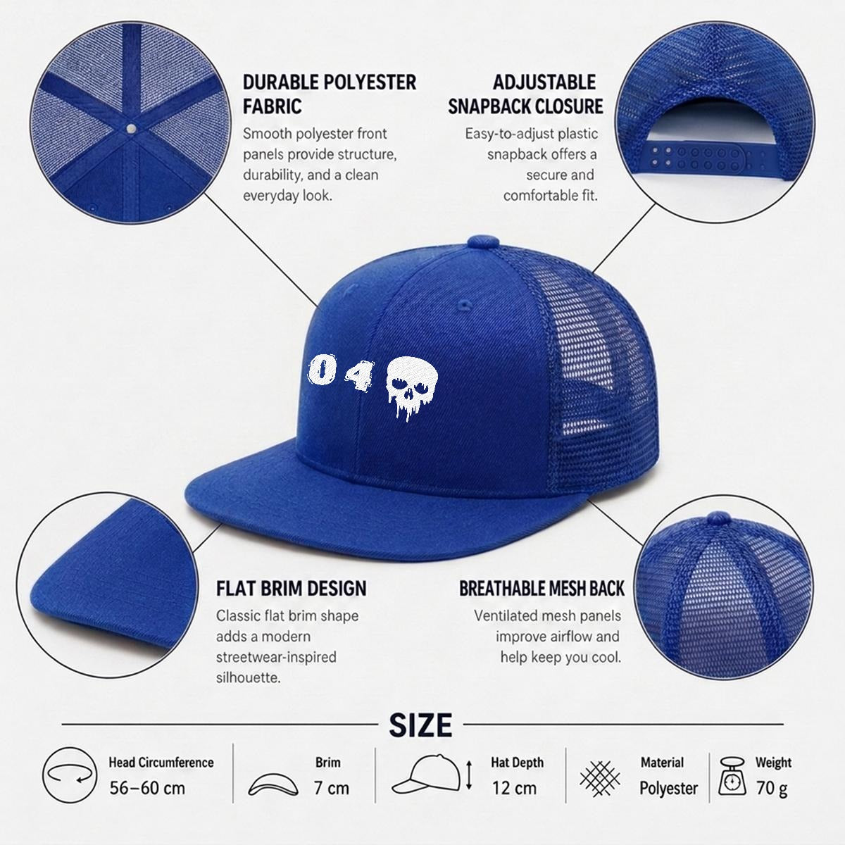 Techwear Embroidered Cap | 404 Critical Failure