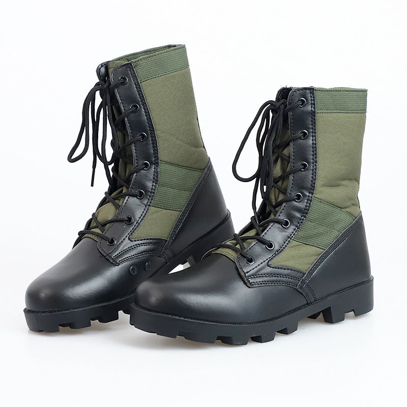 Taktyczne Survivalowe Buty Antypoślizgowe | Anti-Slip Military Outlander Boots Army Green