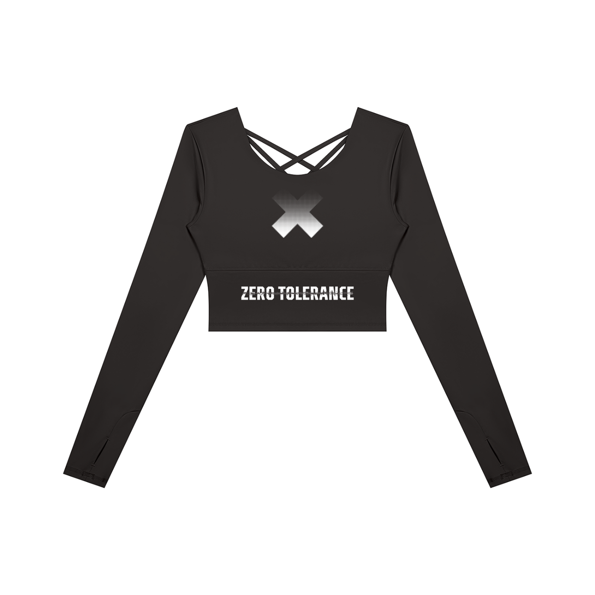 Women's Techwear Crop Top | ZERO TOLERANCE Protocol 334