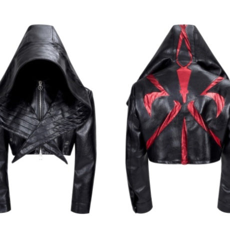 Cyberpunkowa Dystopijna Kurtka Wastland Nomad Armor - Post-Apocalypse/Cyberpunk Premium Clothes