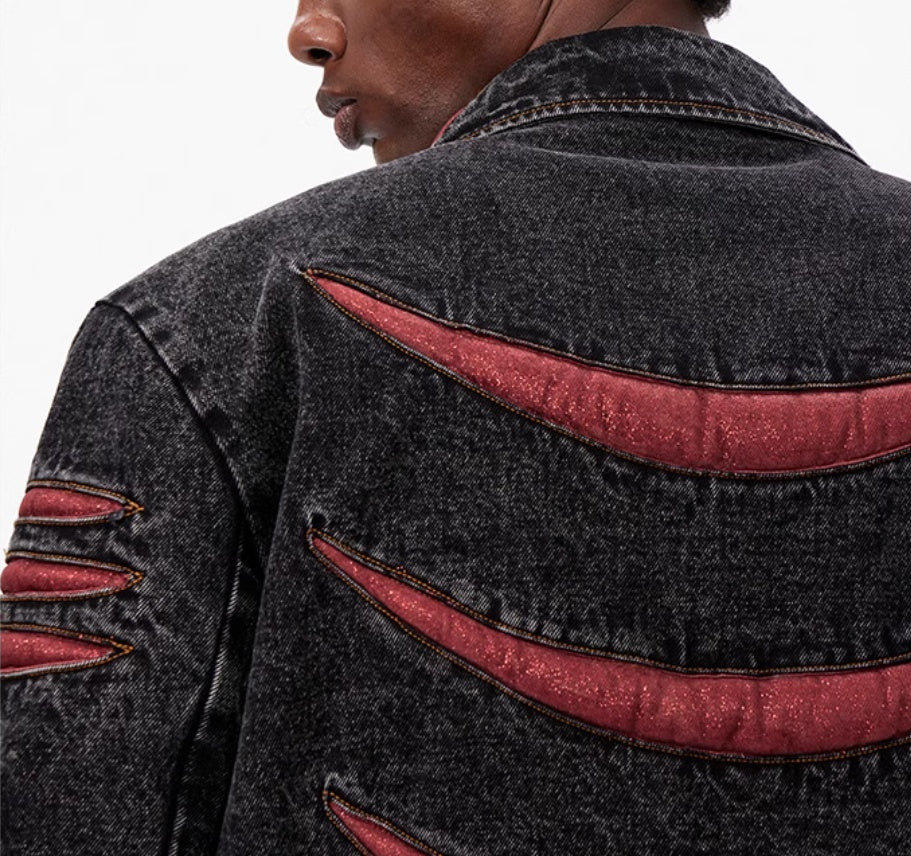 Postapokaliptyczna Kurtka (spodenki) Wasteland Neo-Tribals Patchwork Coat