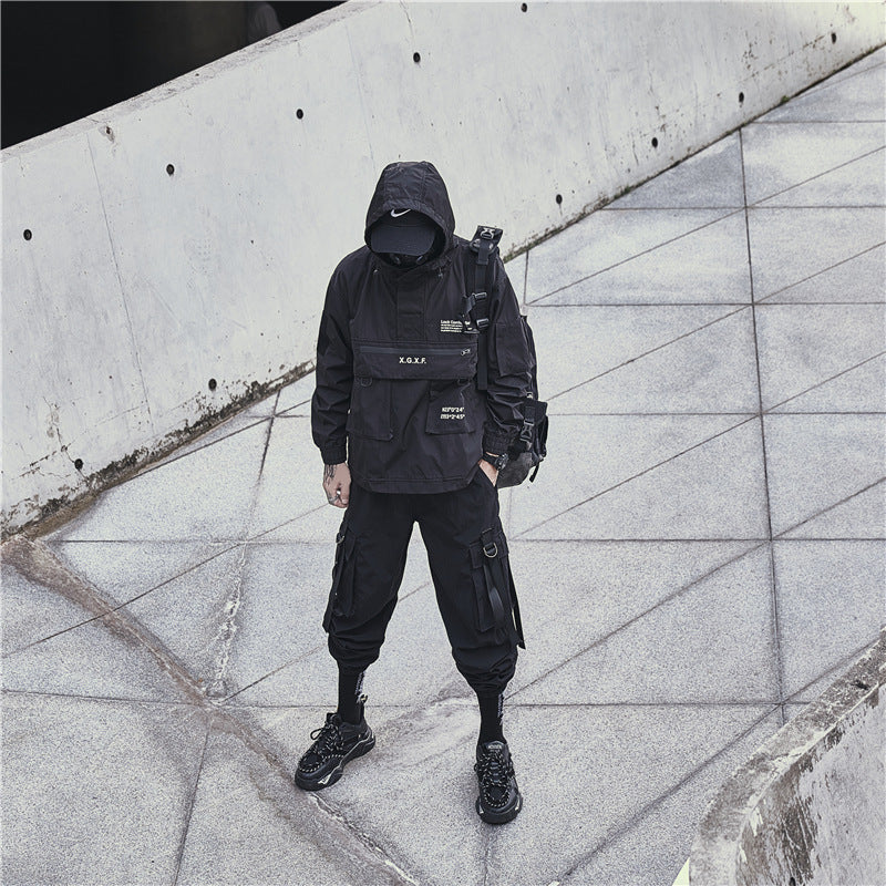 Techwearowa Kurtka Taktyczna Multipocket | X.G.X.F - Future Code