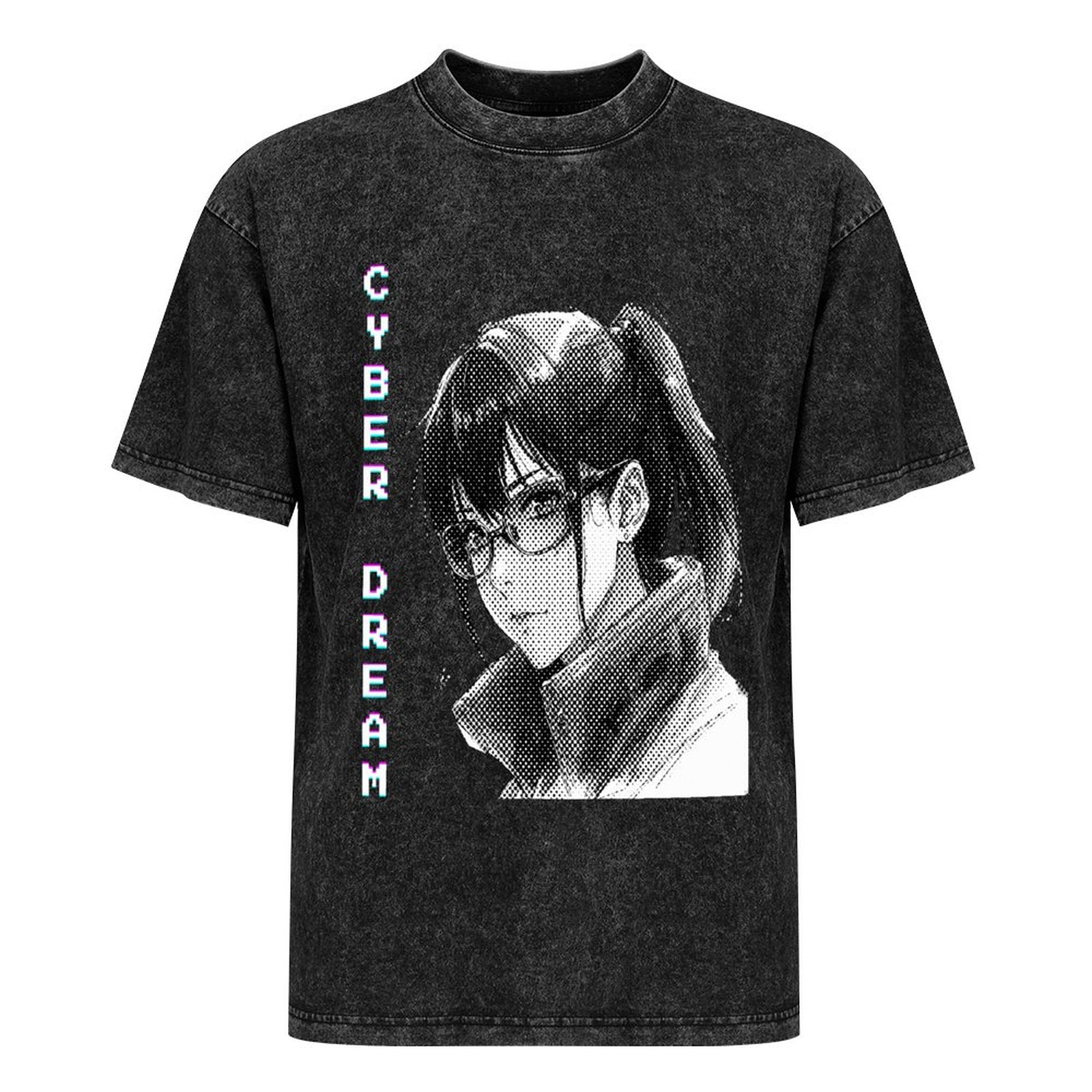 Cyberpunkowy T-shirt Anime Cyber Retro | Cyber Dream