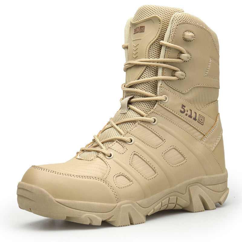 Taktyczne Buty Techwear Combat - Urban Survival Boots Beige