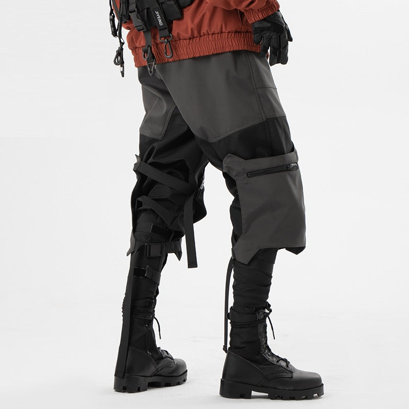 Techwearowe Spodnie Cargo | Urban Wild Pants U23 | Cotton Gray