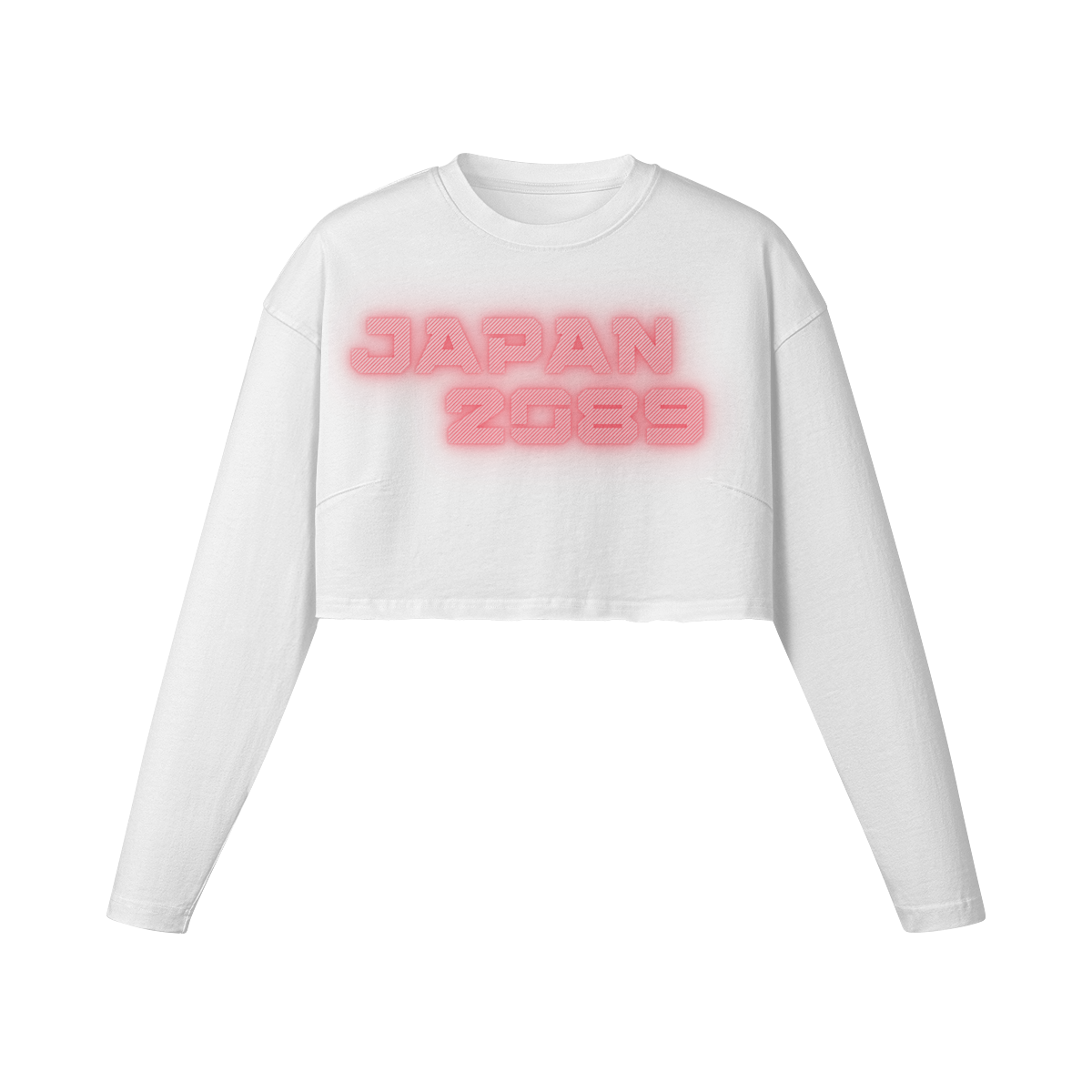 Cyberpunkowy Damski Crop Top Japan 2089