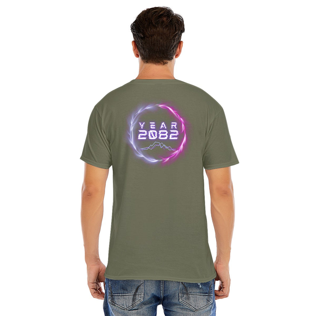 Cyberpunkowa Koszulka Cyber Rebel Skull 2082